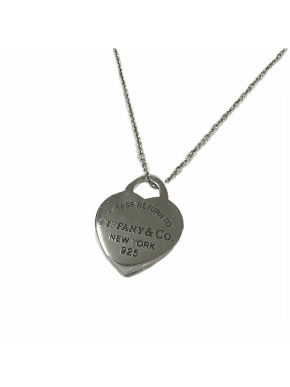 Tiffany & Co Return to Tiffany Heart Necklace 925 Sterling Silver